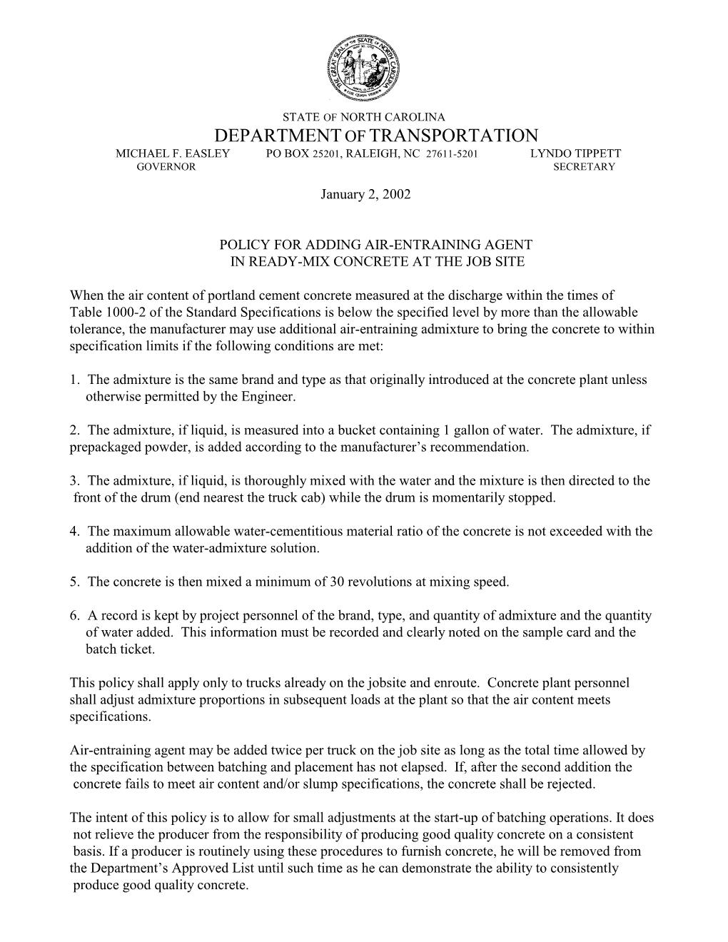 MT Policy for Adding Air-Entraining Agents 01022002.jpg